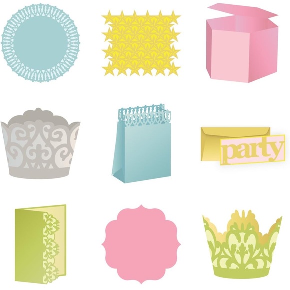 Cricut Anna Griffin Sophisticated Soirées shapes - Picture 4 of 9